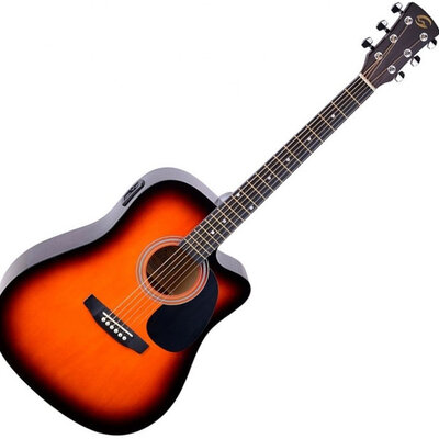 Ozvučena akustična gitara Soundsation Yellowstone DNCE SB