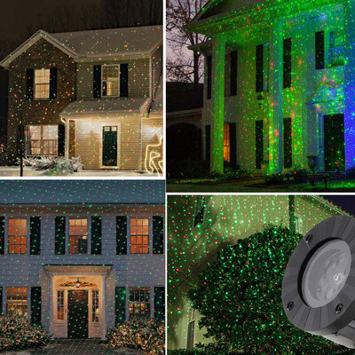 Party Laserski Projektor Za Spoljnu ili Unutrašnju Upotrebu Sa Daljinskim Upravlječem - Zvezdano Nebo