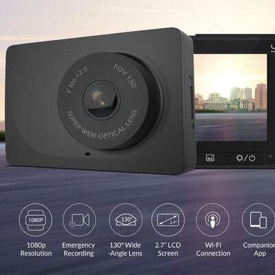Kamera za snimanje tokom vožnje Yi Compact Dash Camera C1A/YCS.1A17