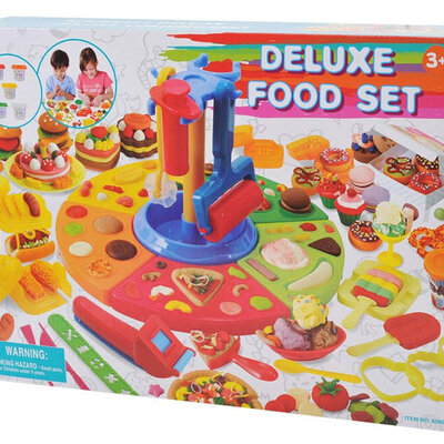 Plastelin set PlayGo Deluxe fabrika hrane