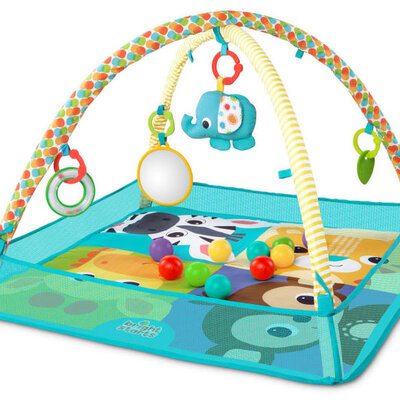 KIDS II BrightStarts Podloga za igru More-in-One Ball Pit Fun