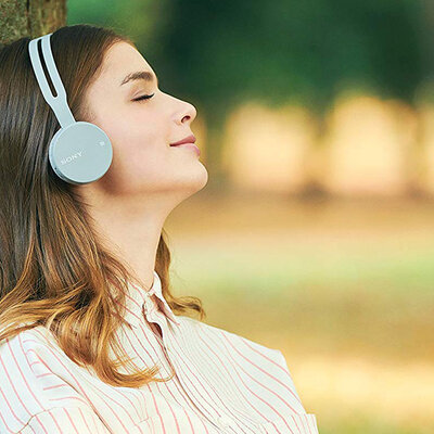 Sony WH-CH400 BlueTooth Bežične Slušalice Sive