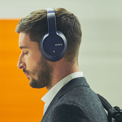 Sony WH-CH500 BlueTooth Slušalice Za Razgovor i Muziku - Plave