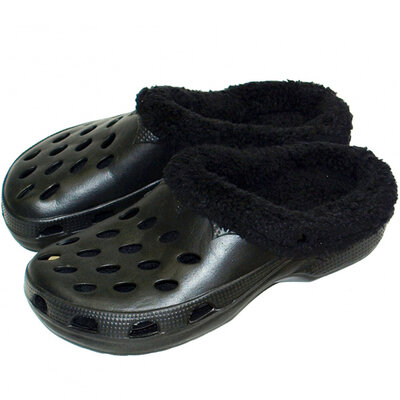 Zimske papuče od EVA pene broj 37 crne
