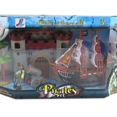 Dečiji piratski set sa brodom i zamkom 0101704
