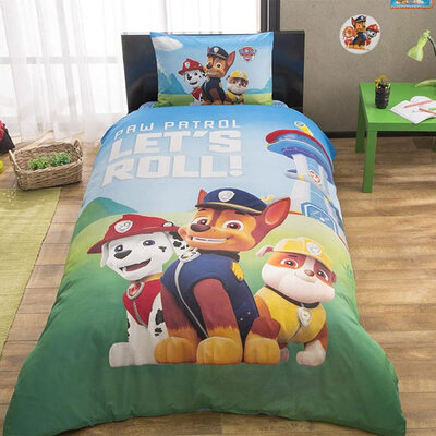 Pamučna dečija posteljina Paw Patrol