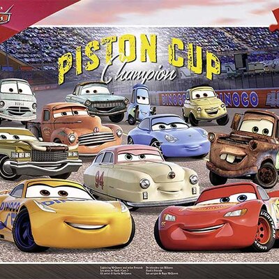 Ravensburger Puzle - Dizni Automobili 06157