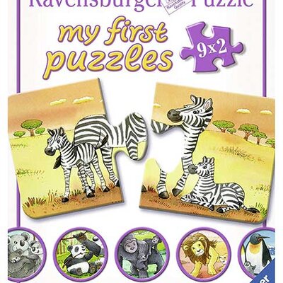 Ravensburger Moje prve puzle - Divlje životinje sa mladuncima 06943