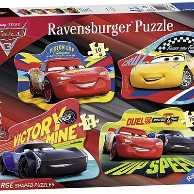 Puzzle 4u1 - Disney Cars - Ravensburger 06891