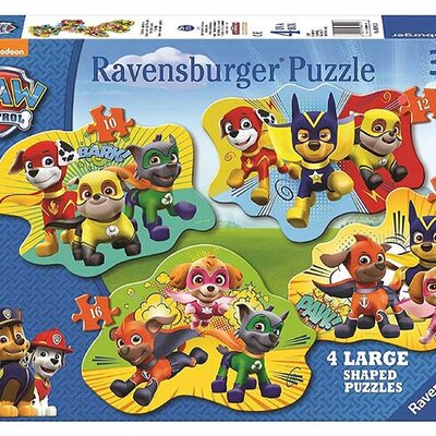 Puzzle 4u1 - Patrolne šape - Ravensburger 06911