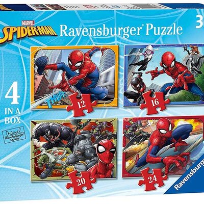 Puzzle 4u1 - Spajdermen - Ravensburger 06915