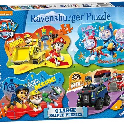 Ravensburger slagalice 4 u 1 - Patrolne šape 06934