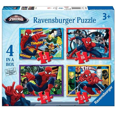 Ravensburger slagalice 4 u 1 - Spiderman 07363
