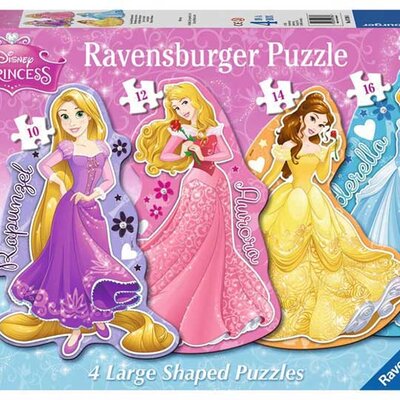 Ravensburger slagalice 4 u 1 - Disney Princess 07398