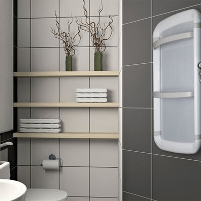 Zidna grejalica za kupatilo sa sušačem peškira Radialight Acanto 110