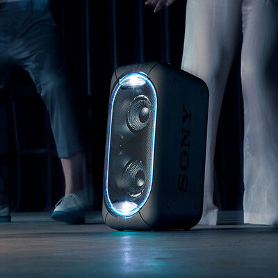 Audio sistem velike snage Sony GTK-XB60 Bluetooth EXTRA BASS sa ugrađenom baterijom Crni