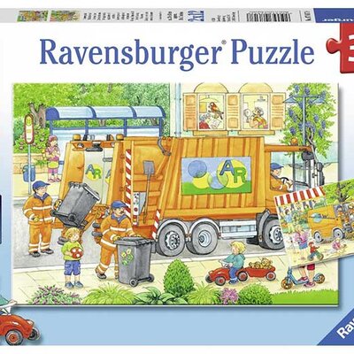 Ravensburger Puzzle 2x12 Čistači ulica 07617