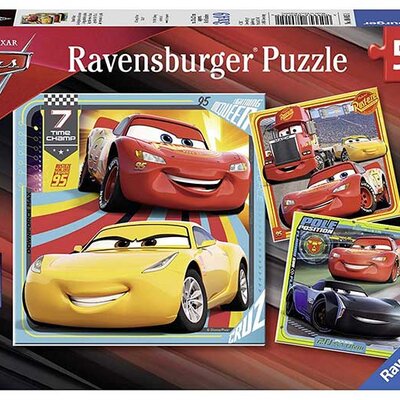 Ravensburger Puzle 3x49 Disney Cars 08015