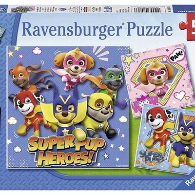 Ravensburger Puzle 3x49 Patrolne šape 08036