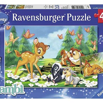 Puzzle 2x24 dela Disney Bambi Ravensburger 08852