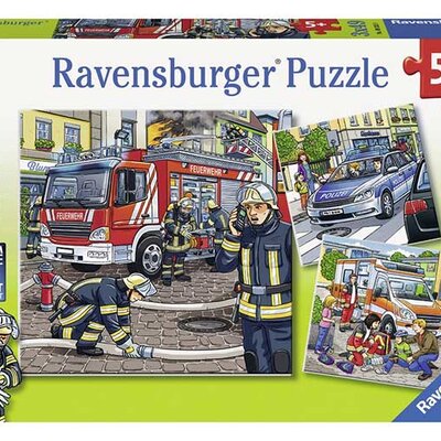 Puzzle 3x49 delova Akcija na ulici Ravensburger 09335