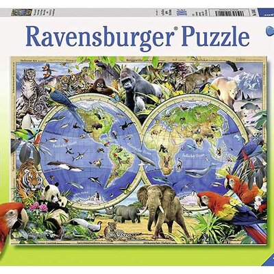 Ravensburger Puzle 100 delova - Životinje sveta 10540