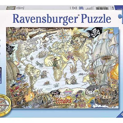 Ravensburger Puzle 200 delova - Gusarska mapa 12802