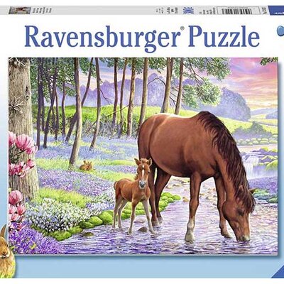 Puzzle 300 delova - Konji na reci Ravensburger 13242