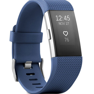 Pametni sat Activity Tracker Fitbit Charge 2 Blue Silver L