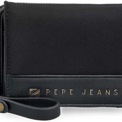 Ženski novčanik 10cm Pepe Jeans Morgan black 79282