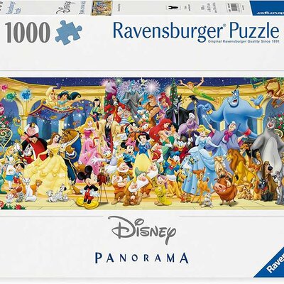 Puzzle Ravensburger Panorama 1000 delova - Disney Group Photo