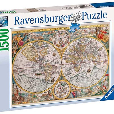 Ravensburger Puzle 1500 delova - Istorijska karta sveta