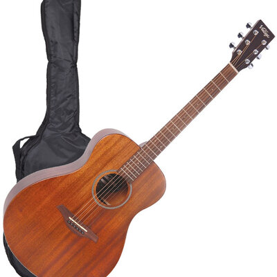Akustična gitara sa torbom, stalkom i štimerom Vintage V300MHOFT