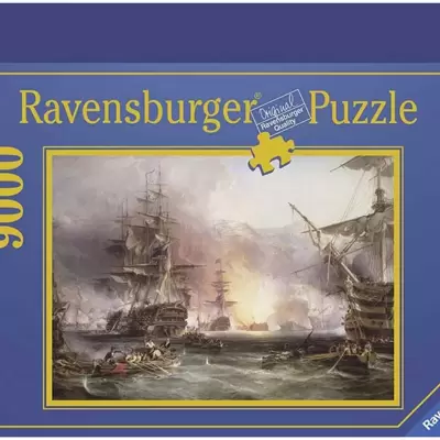 Puzzle 9000 delova -  Napad na Alžir - Džordž Čejmbers Ravensburger 17806