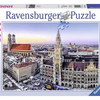 Puzzle 1000 delova Minhen - Ravensburger 19426