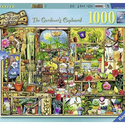 Puzzle 1000 delova - Colin Thompson No.3 The Gardeners Cupboard - Ravensburger 19498