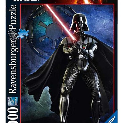 Puzzle 1000 delova - Star Wars Darth Vader - Ravensburger 19679