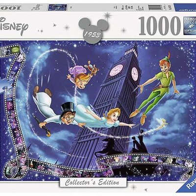 Puzzle 1000 delova - Disney Petar Pan - Ravensburger Collectors Edition