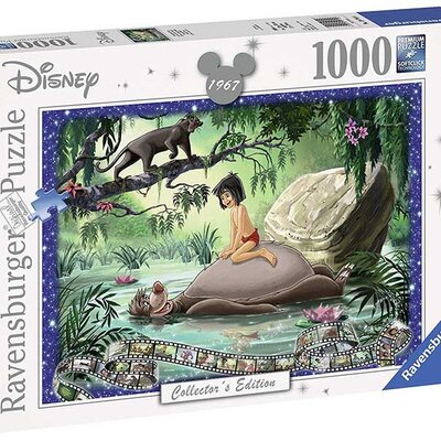 Puzzle 1000 delova - Disney Knjiga o džungli - Ravensburger Collectors Edition