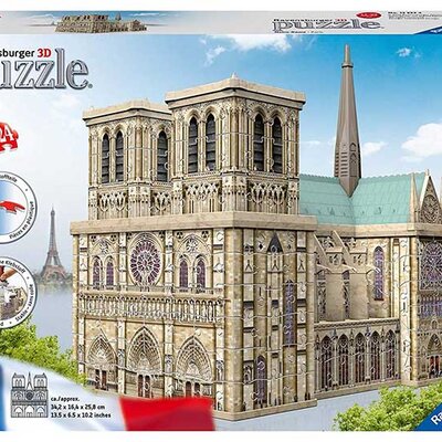 Ravensburger 3D Puzle Notr Dam u Parizu 12523