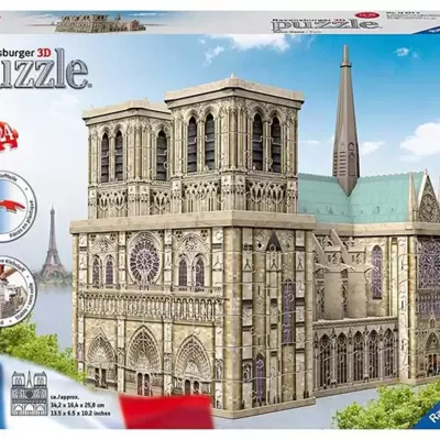 Ravensburger 3D Puzle Notr Dam u Parizu 12523