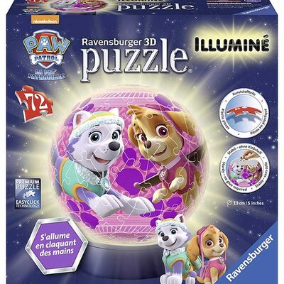Lampa od puzli Patrolne šape - Ravensburger 11839