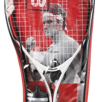 Wilson Federer Starter Set - Reket, Loptice i Flašica