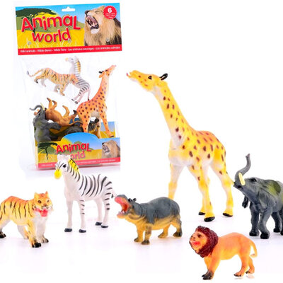 Divlje životinje Figurice 6kom. Animal World 26780