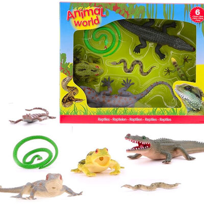 Divlje životinje Reptili Figurice 6kom. Animal World 26788