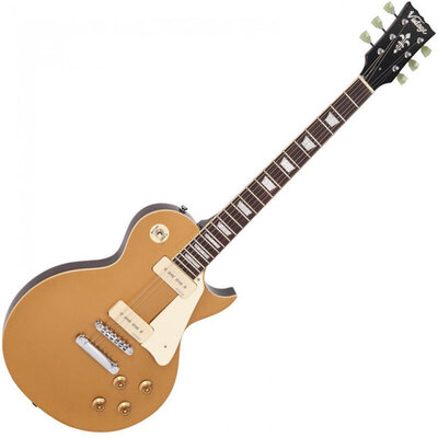 Vintage električna gitara V100GT Reissued Gold Top