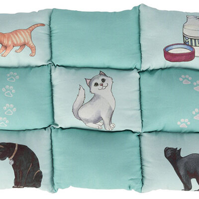 Jastuk za mačke Patchwork Mint Trixie 37075
