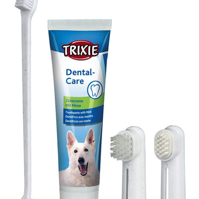 Set za negu zuba psa - četkice + pasta za zube Trixie 2561