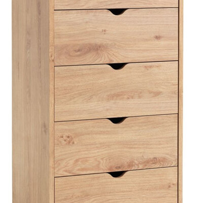 Komoda Monique 5 fioka Uska