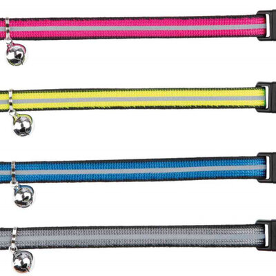 TRIXIE Ogrlica za mačke sa 2 kopče - reflektujuća